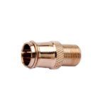 Conector F de Encaixe Rápido (cada) - Conectech