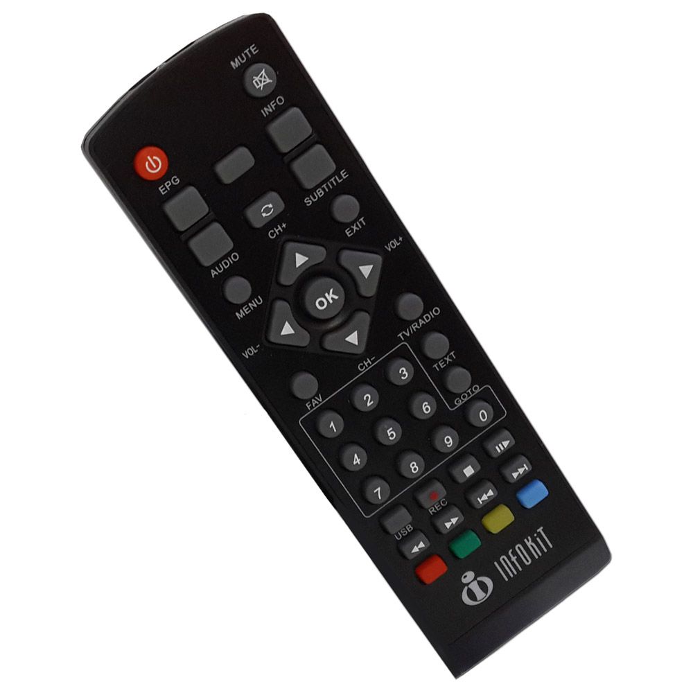 1644-Zoom Controle remoto do Conversor ITV 200 - Infokit - Imagem 1