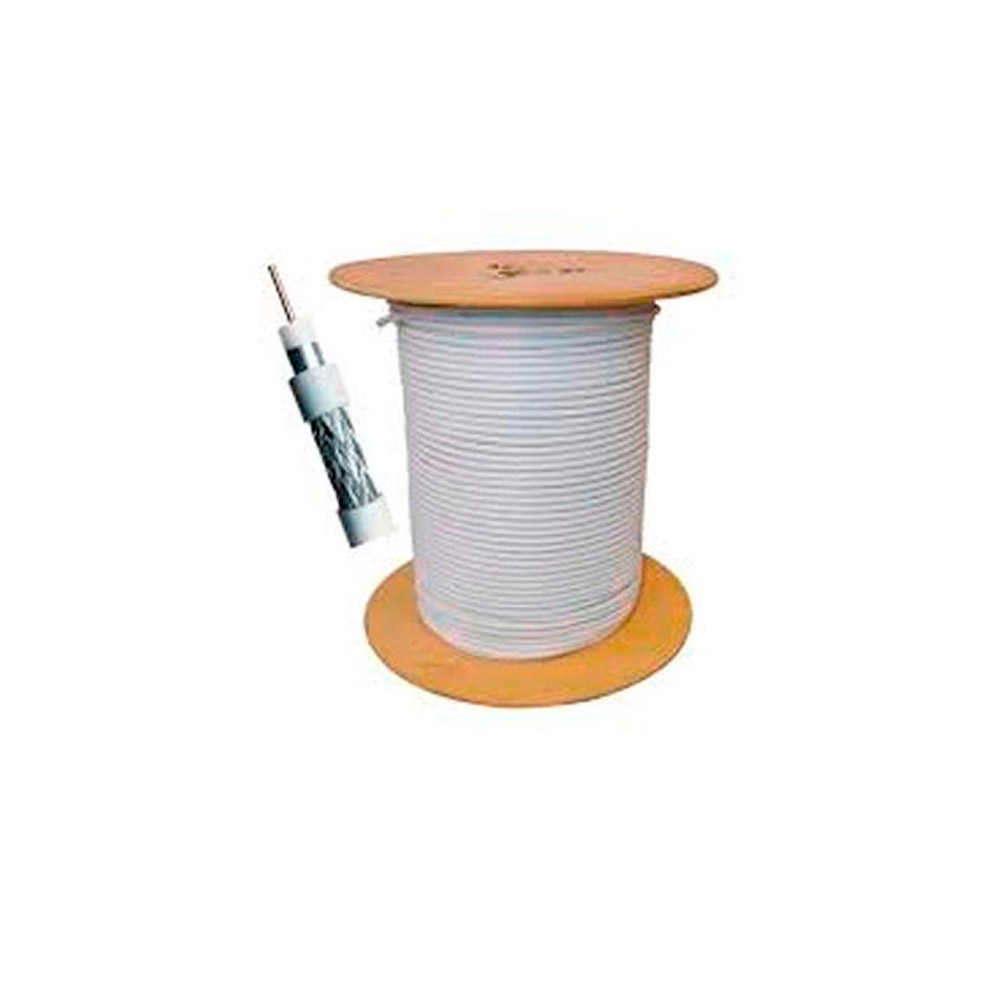 6402-21 Cabo Coaxial RGC6 - 67% de Malha (Bobina com 305 mts) - Imagem 1
