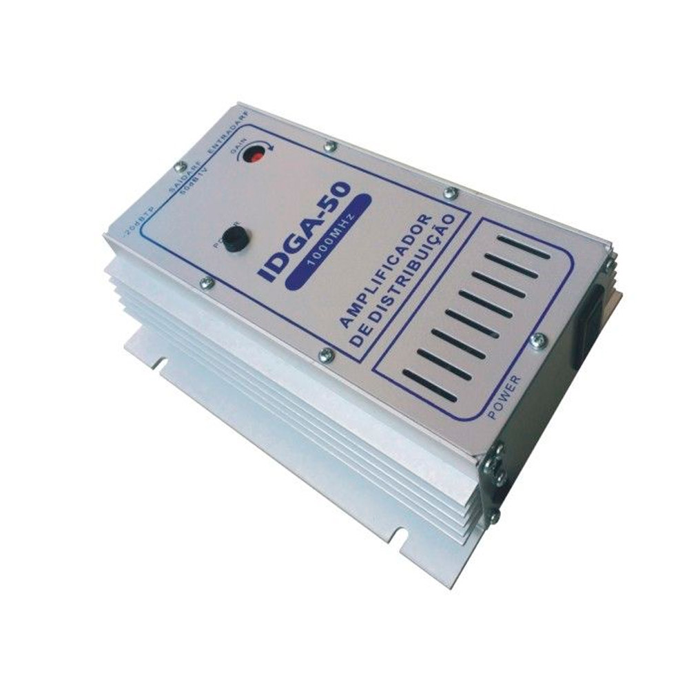 IDGA-50-21 Amplificador de Potência 50 dB IDGA-50 - 1Giga Intelcom - Imagem 1