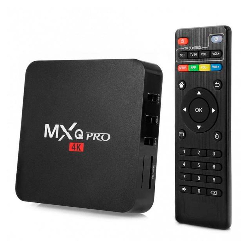 REF408465-21 TVBox MXQ-PRO 4K - ANDROID 10.1 - 4GB + 64G Armazenamento - Imagem 1