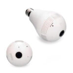 Lâmpada Led c/ Câmera de Segurança HD 360° com Wi-Fi