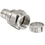Conector RG 6 c / Anilha (Ilhós) cada - Conectech